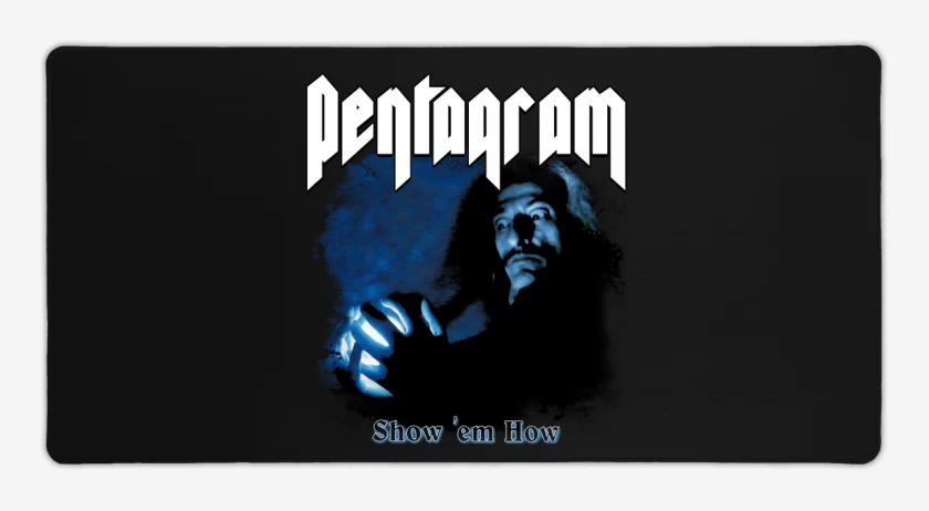 Mouse pad Gamer Negro de Pentagram Show em How