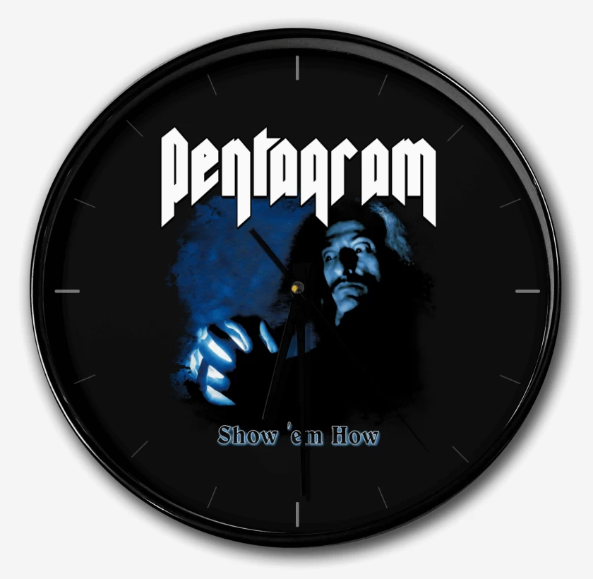 Reloj Negro de Pentagram Show em How