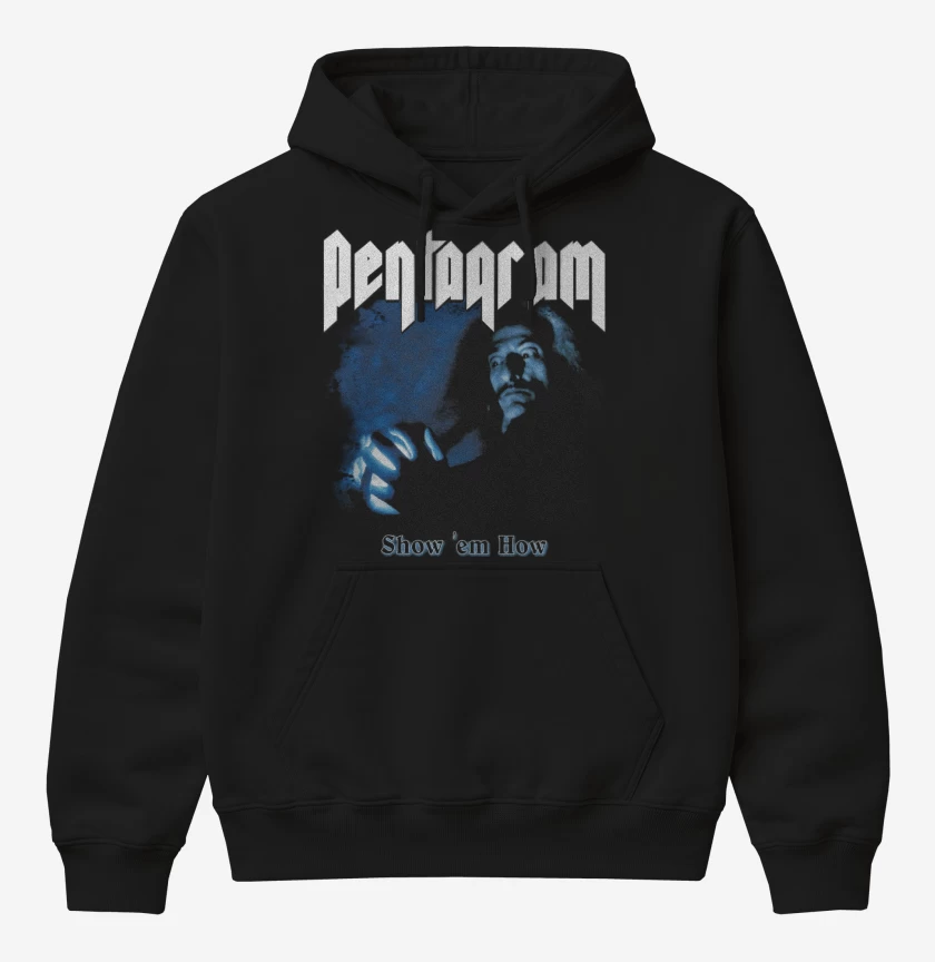 Poleron Canguro básico Pentagram Show em How