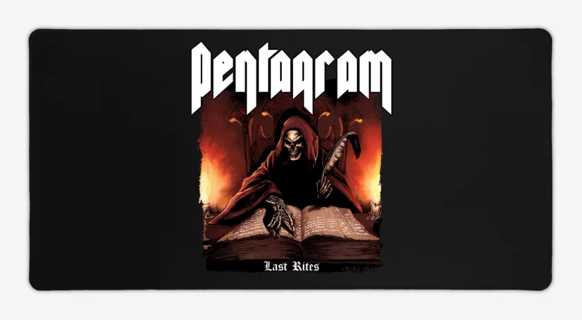 Mouse pad Gamer Negro de Pentagram Last Rites 
