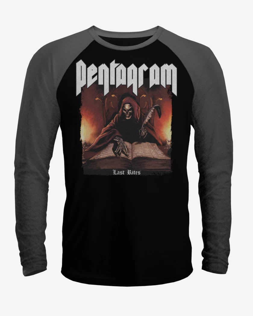 Polera Raglan Pentagram Last Rites 