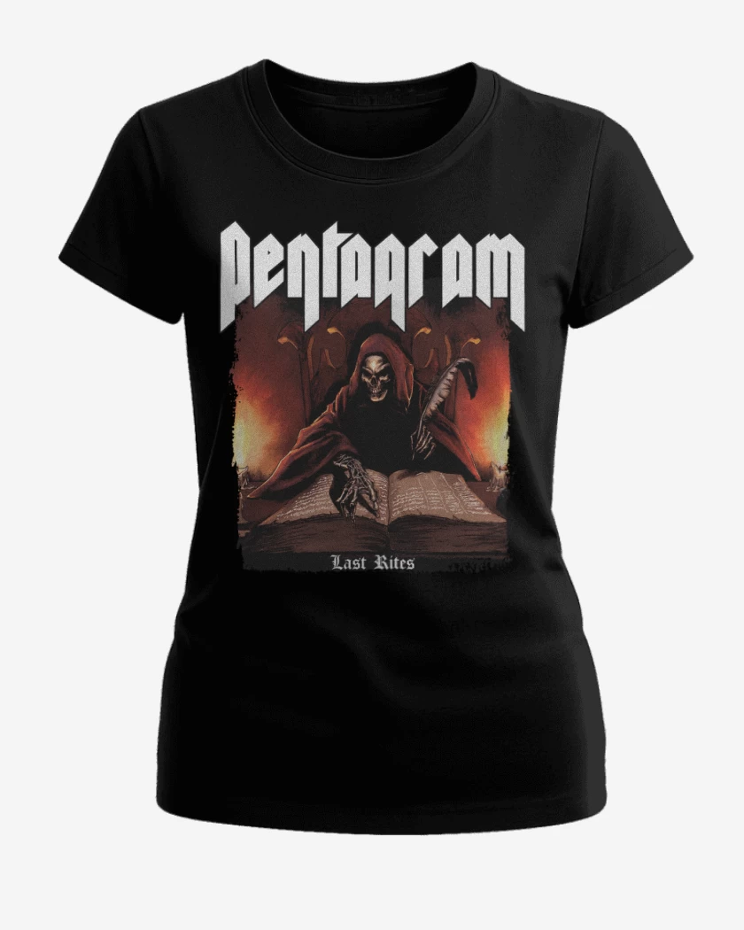 Polera de Mujer Negro de Pentagram Last Rites 