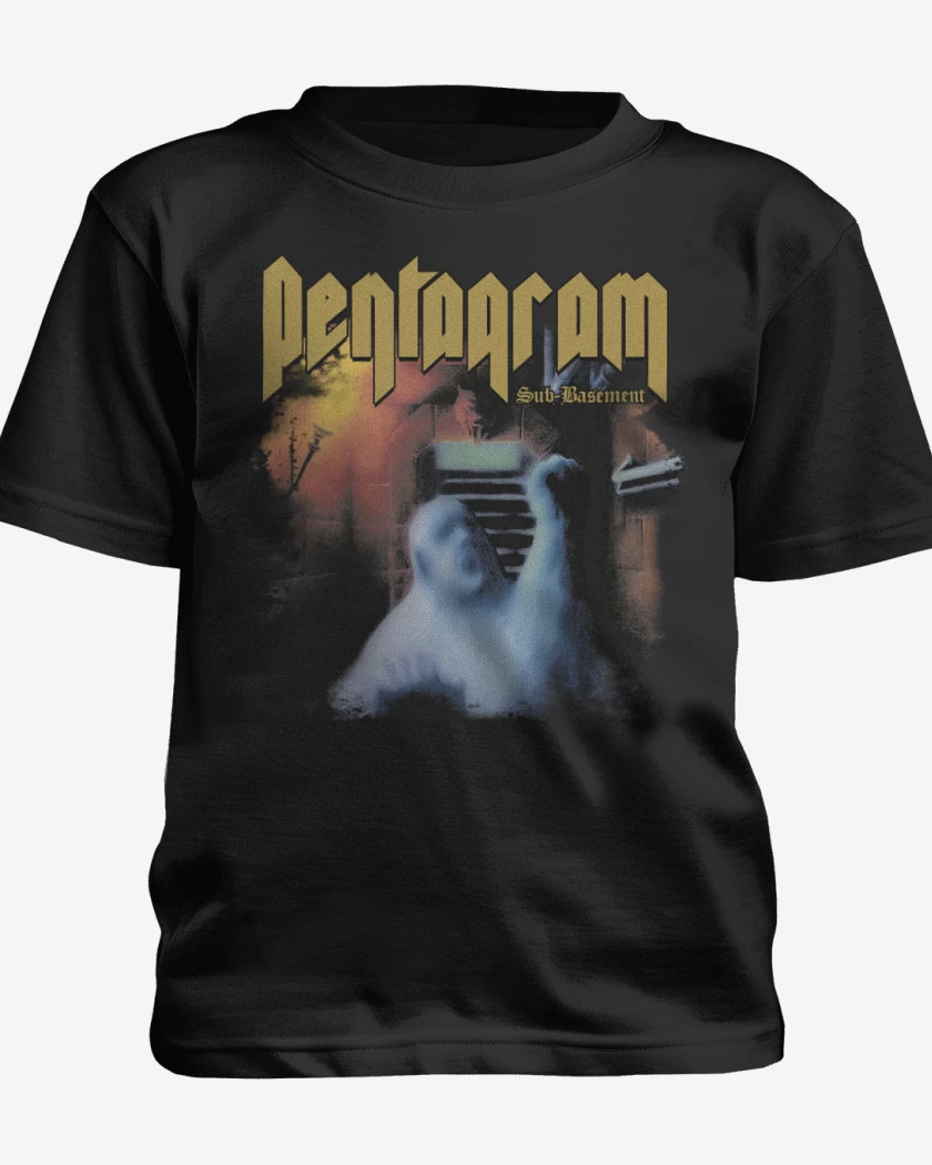 Polera de niño Negro de Pentagram Sub Basement