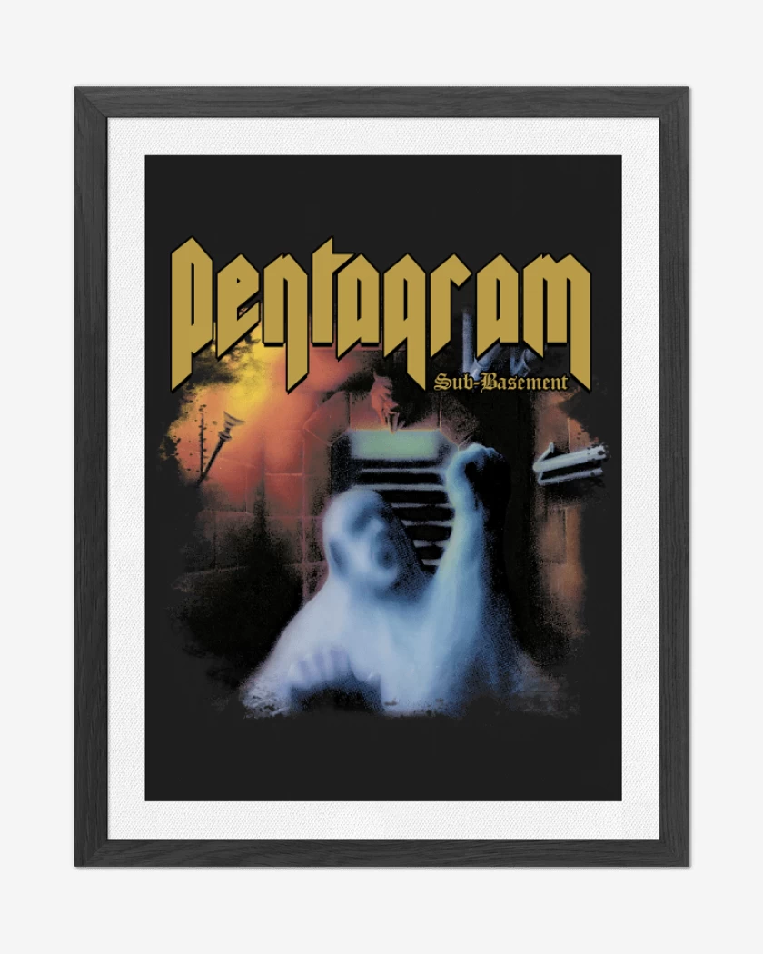Cuadro decorativo Negro de Pentagram Sub Basement