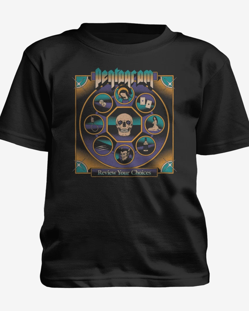 Polera de niño Negro de Pentagram Review Your Choises I