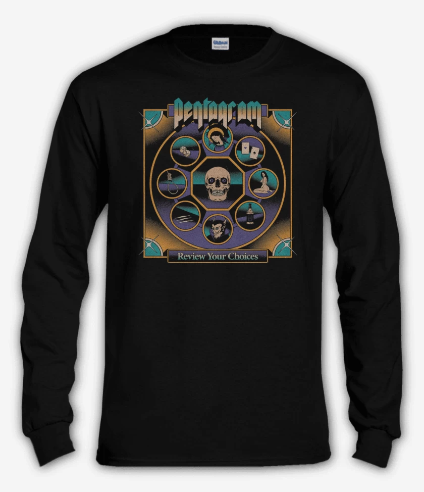 Polera manga larga Negro de Pentagram Review Your Choises I