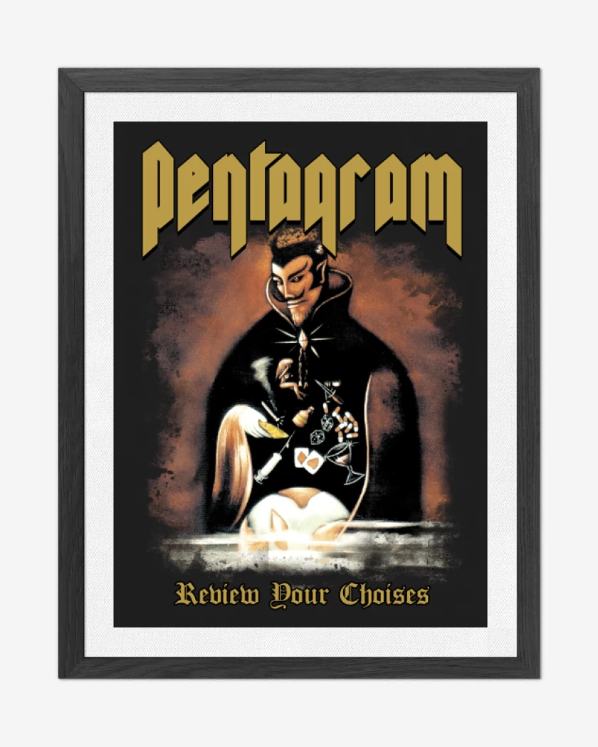 Cuadro decorativo Negro de Pentagram Review Your Choises