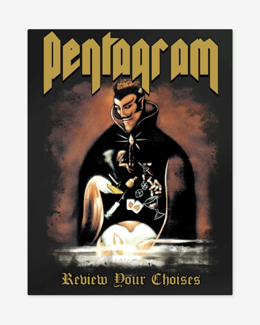 Print metalico Negro de Pentagram Review Your Choises