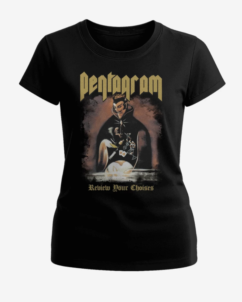 Polera de Mujer Negro de Pentagram Review Your Choises