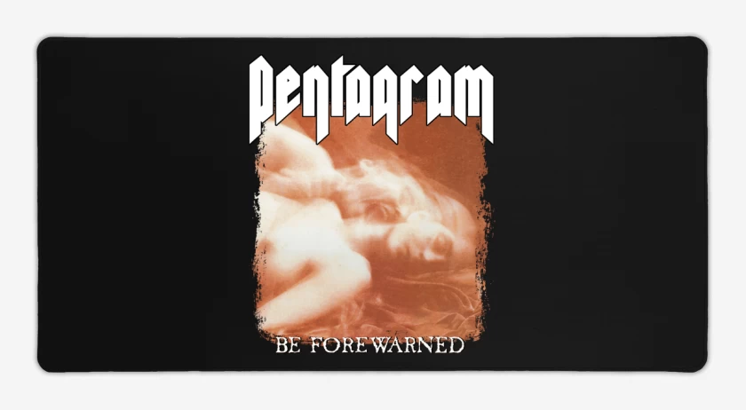 Mouse pad Gamer Negro de Pentagram Be Forewarned