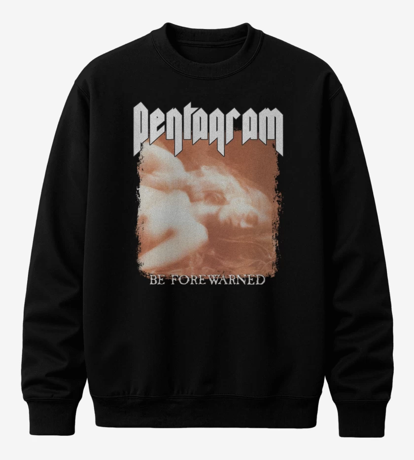 Poleron polo Pentagram Be Forewarned
