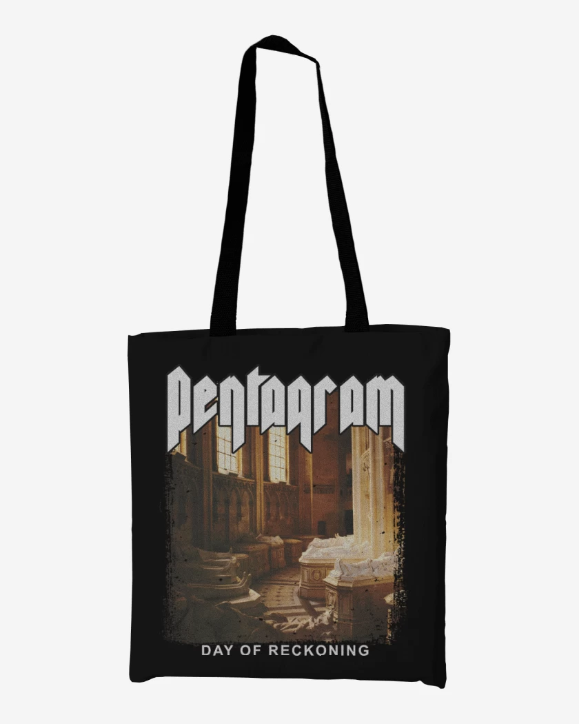 Totebag Negro de Pentagram Day of Reckoning