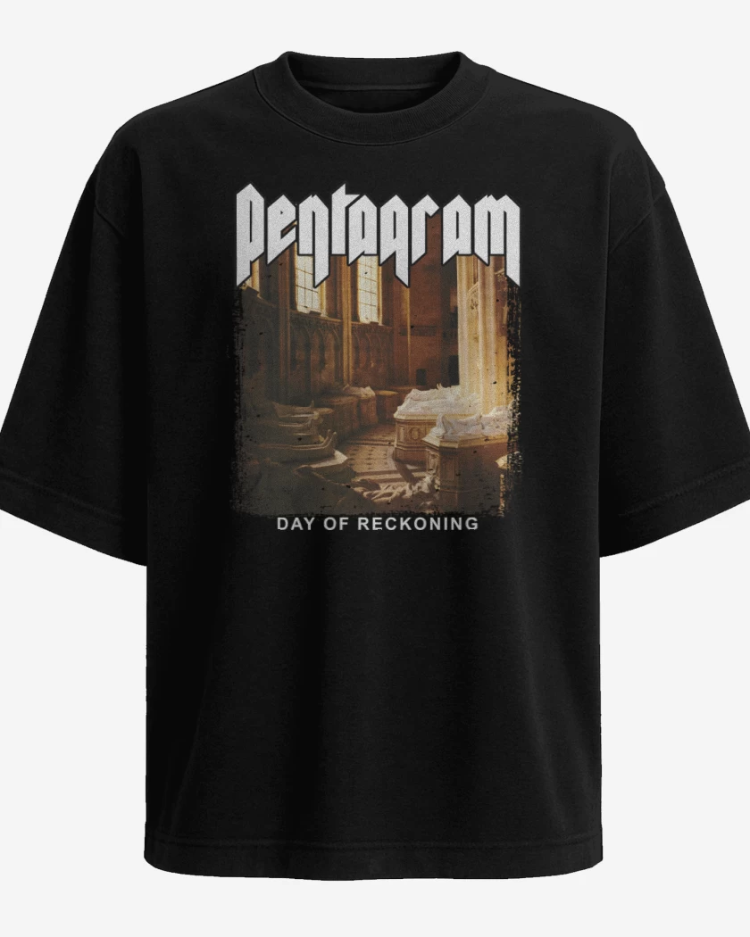 Polera Oversize Pentagram Day of Reckoning