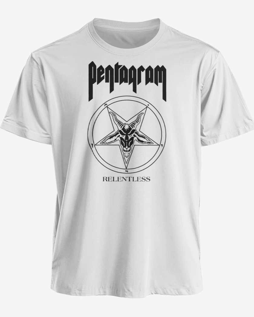 Polera premium Blanco de Pentagram Relentless B