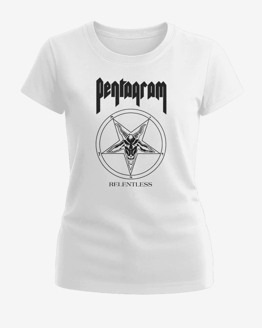 Polera de Mujer Blanco de Pentagram Relentless B