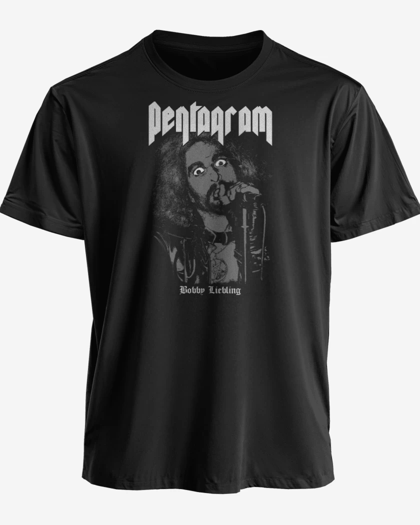 Polera Negro de Pentagram Bobby Liebling