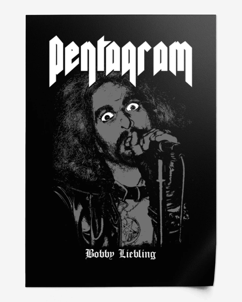 Print Negro de Pentagram Bobby Liebling