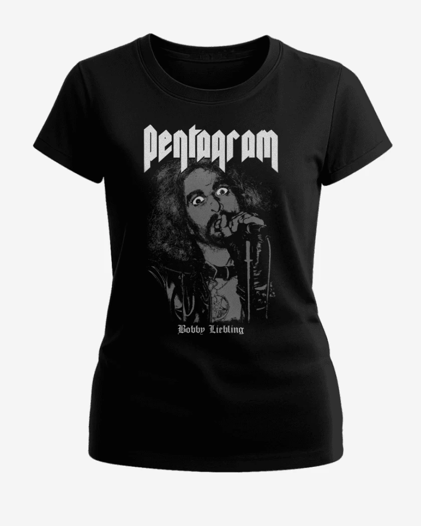 Polera de Mujer Negro de Pentagram Bobby Liebling