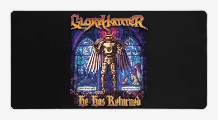 Mouse pad Gamer Gloryhammer He Has Returned