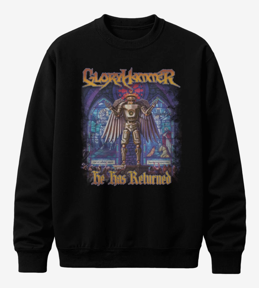 Poleron polo Gloryhammer He Has Returned