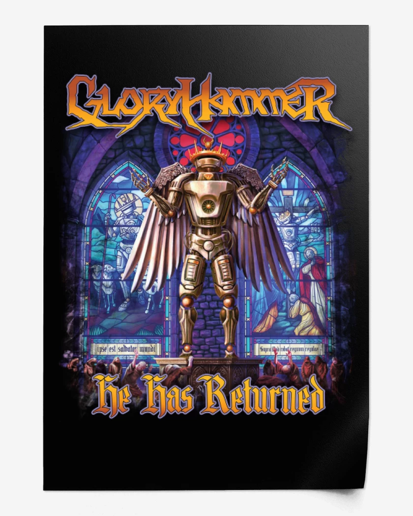Print Gloryhammer He Has Returned