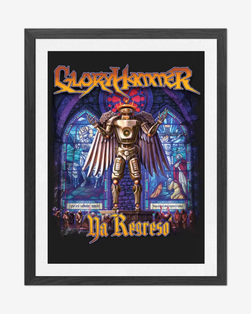 Cuadro decorativo Gloryhammer Ya regresó