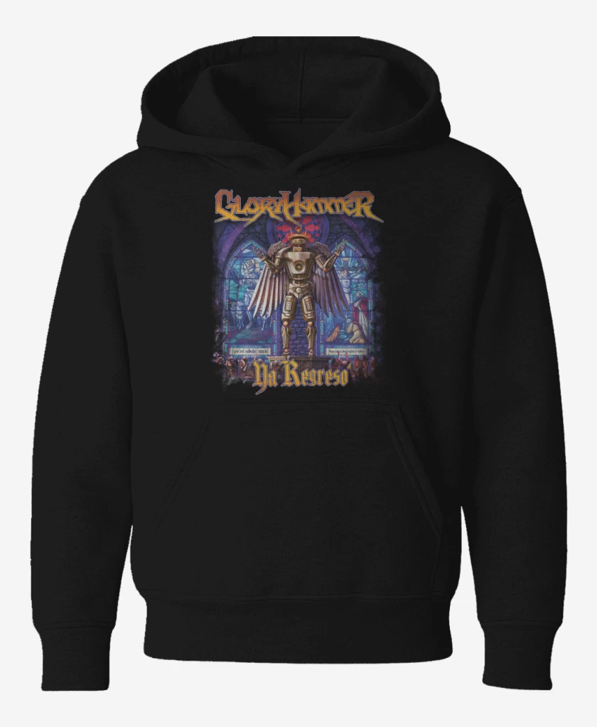 Poleron de niño Negro de Gloryhammer Ya regresó