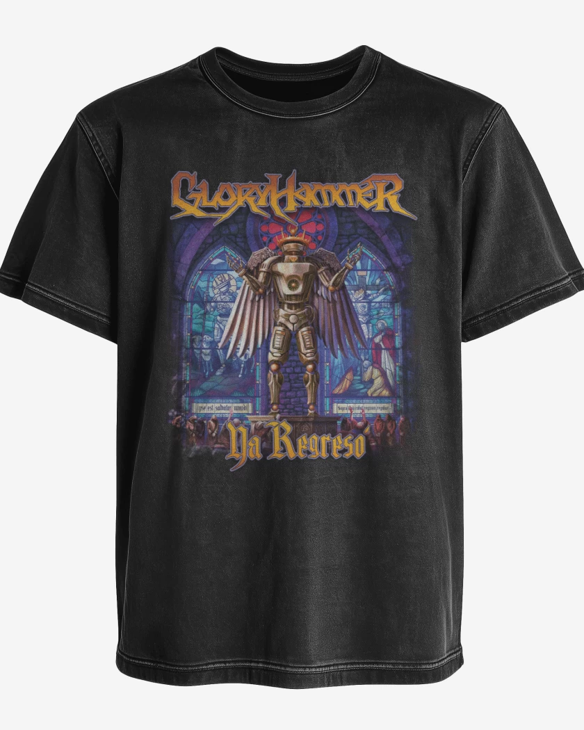 Polera desgastada Gloryhammer Ya regresó