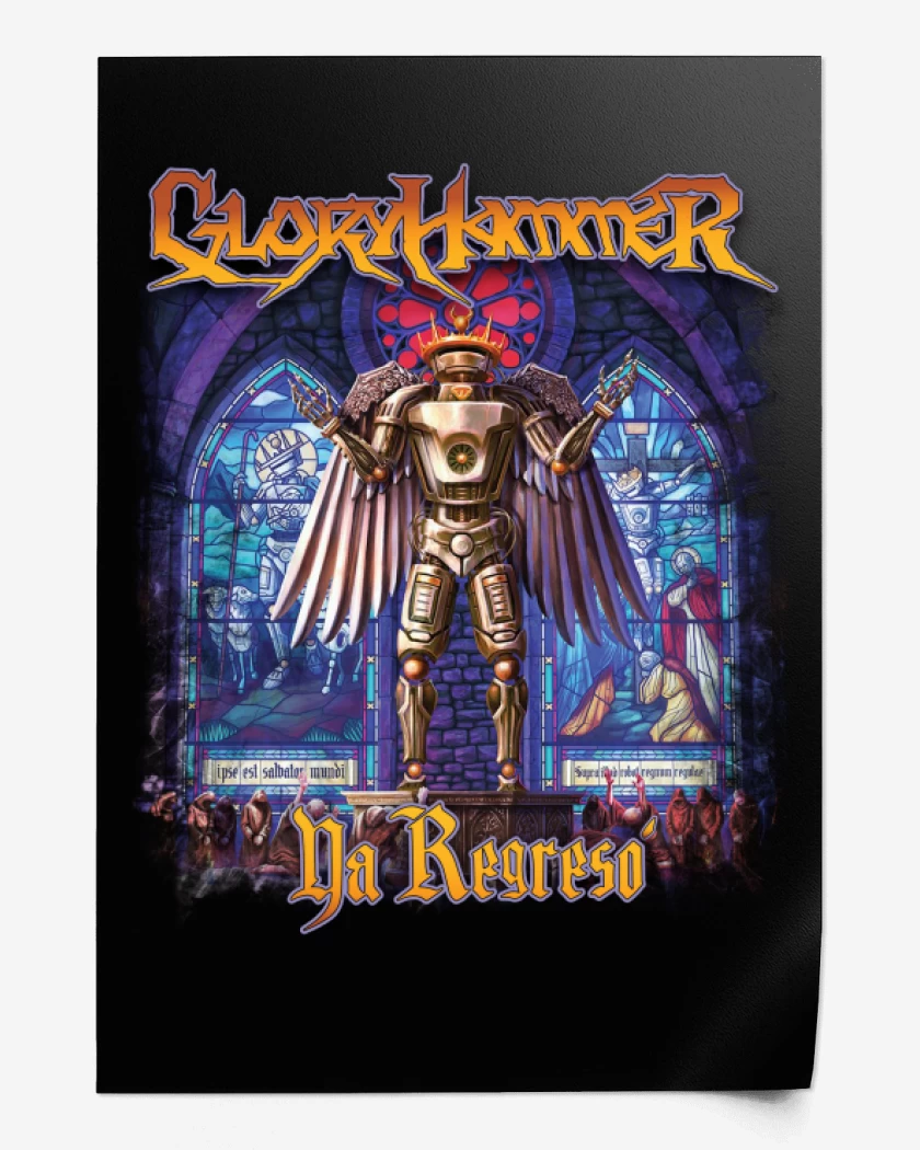 Print Gloryhammer Ya regresó