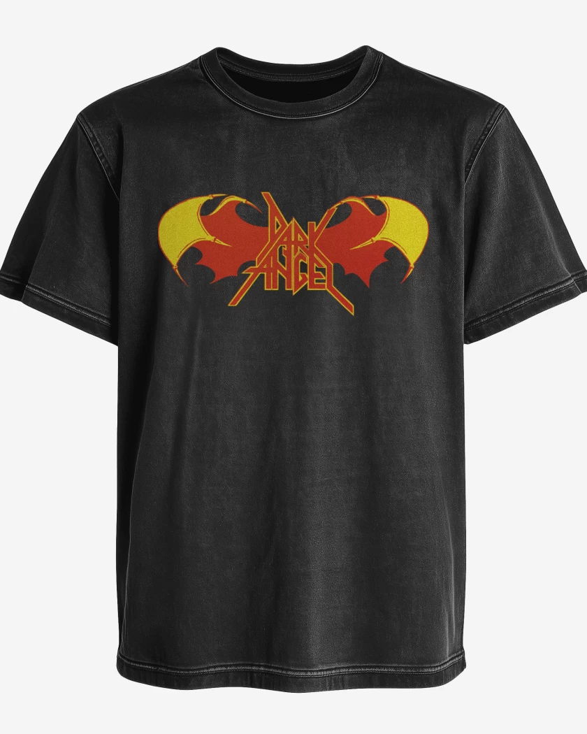 Polera desgastada Dark Angel Logo I