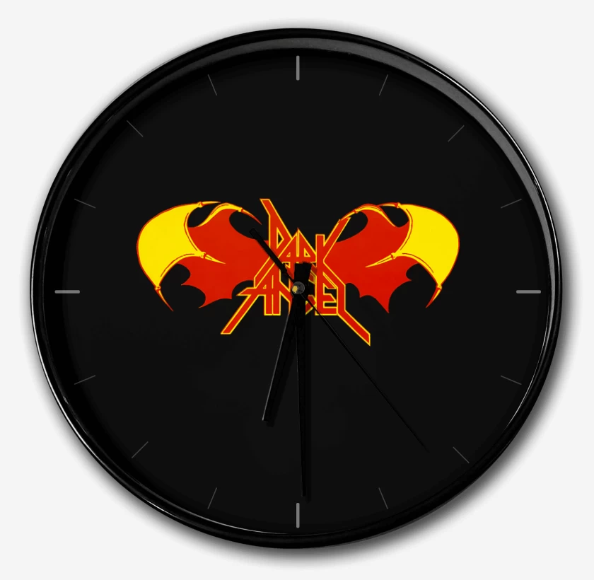 Reloj Negro de Dark Angel Logo I