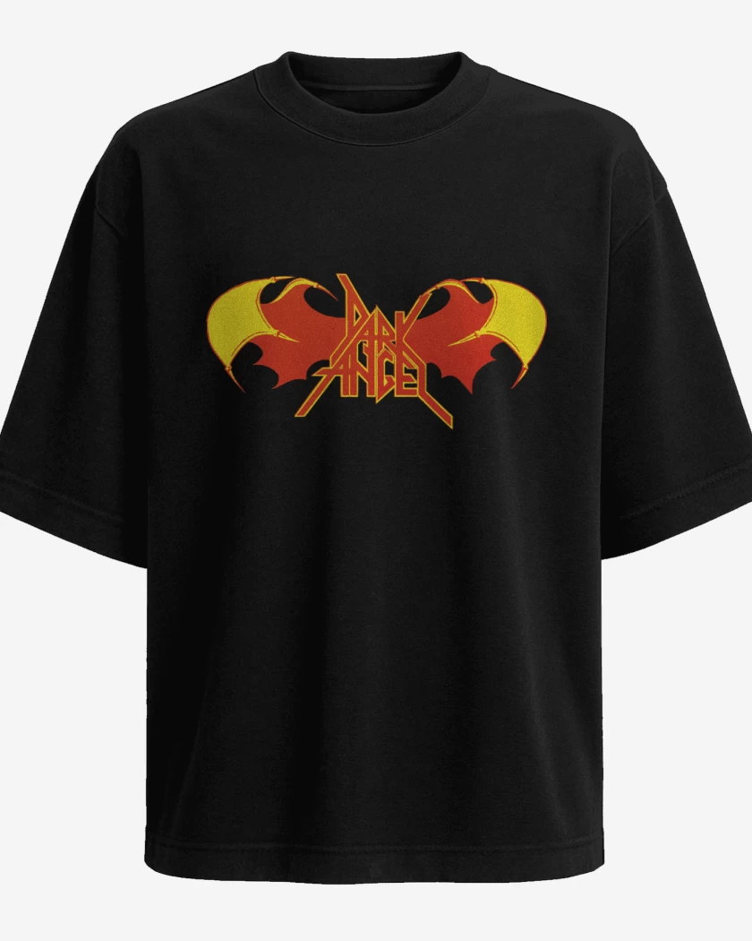 Polera Oversize Dark Angel Logo I