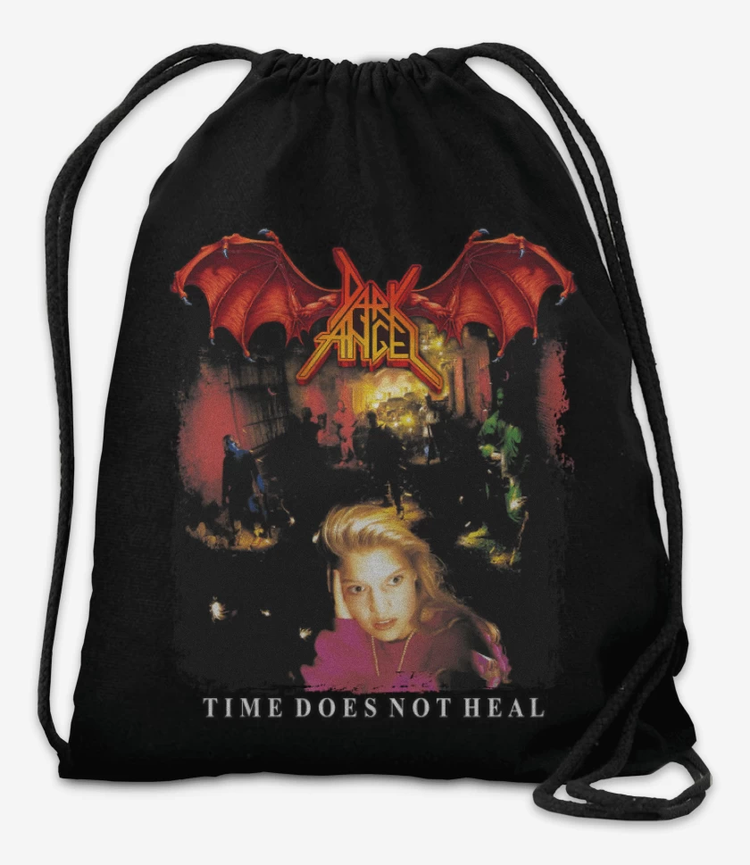 Mochila Negro de Dark Angel Time Does Not Heal