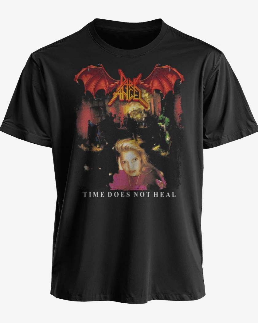 Polera premium Negro de Dark Angel Time Does Not Heal