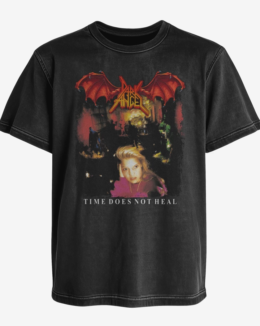 Polera desgastada Dark Angel Time Does Not Heal