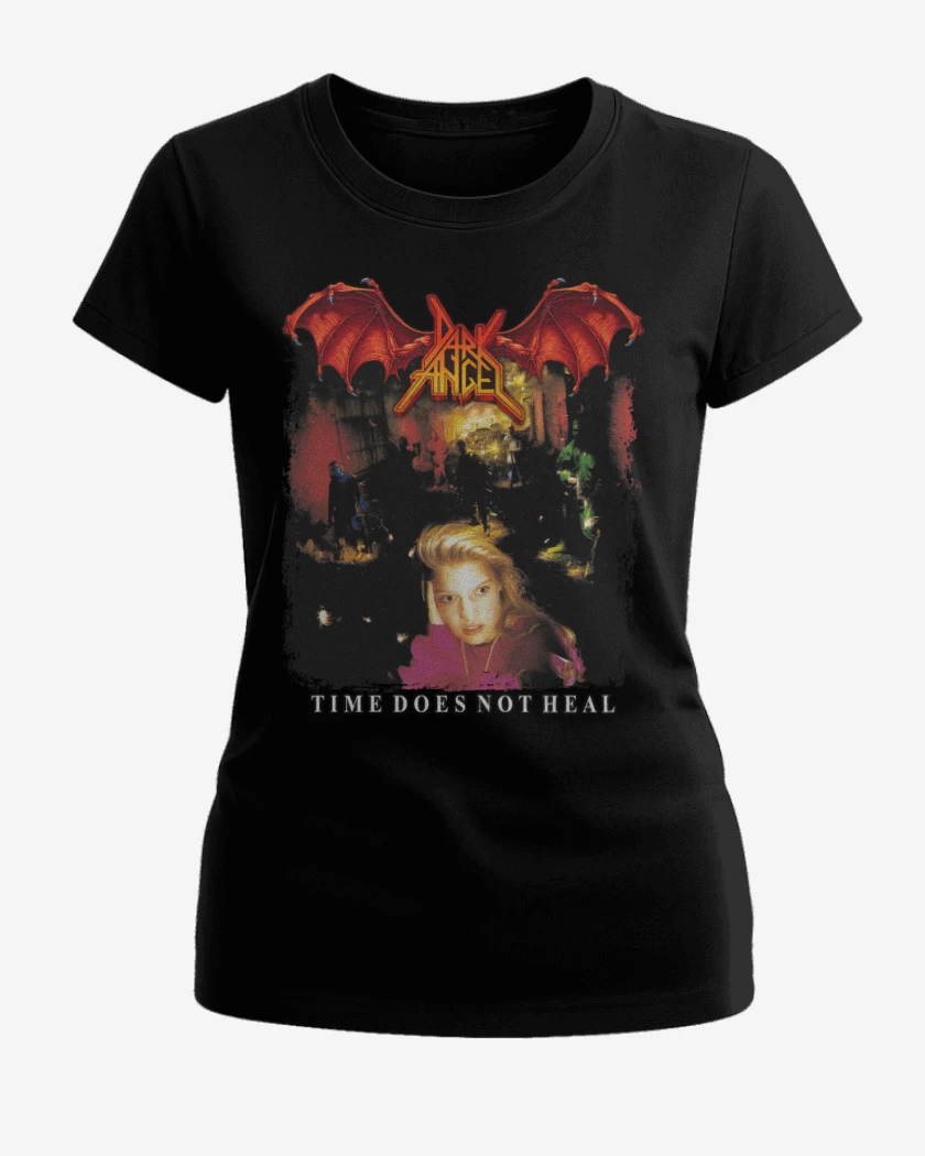 Polera de Mujer Negro de Dark Angel Time Does Not Heal