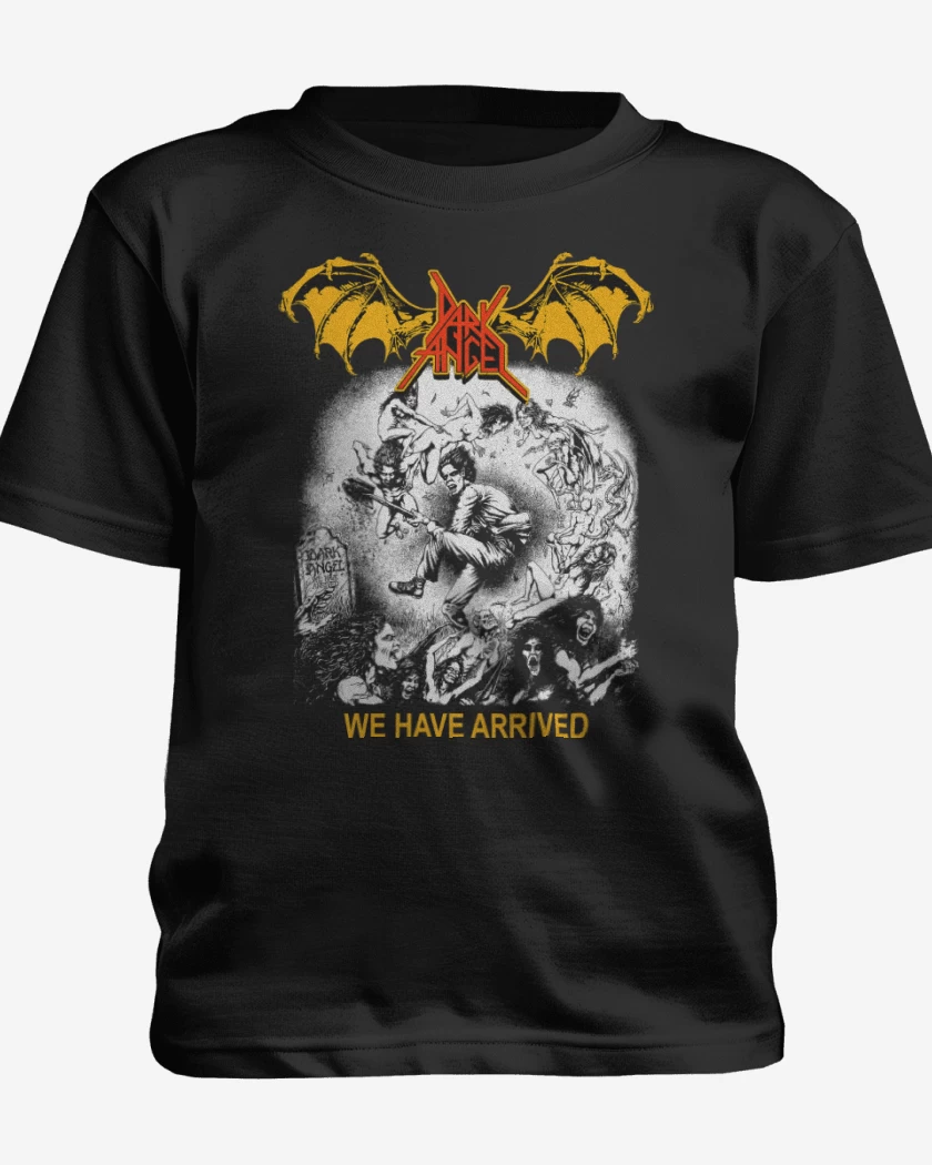 Polera de niño Negro de Dark Angel We Have Arrived