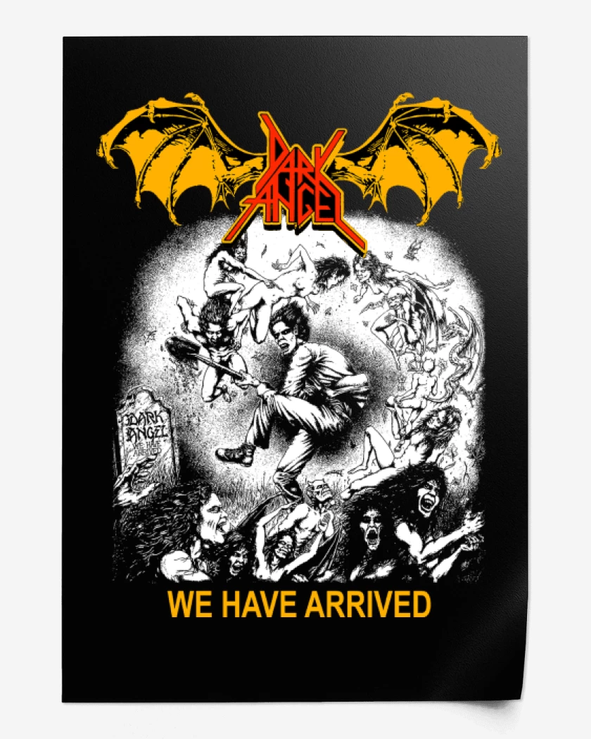 Print Dark Angel We Have Arrived