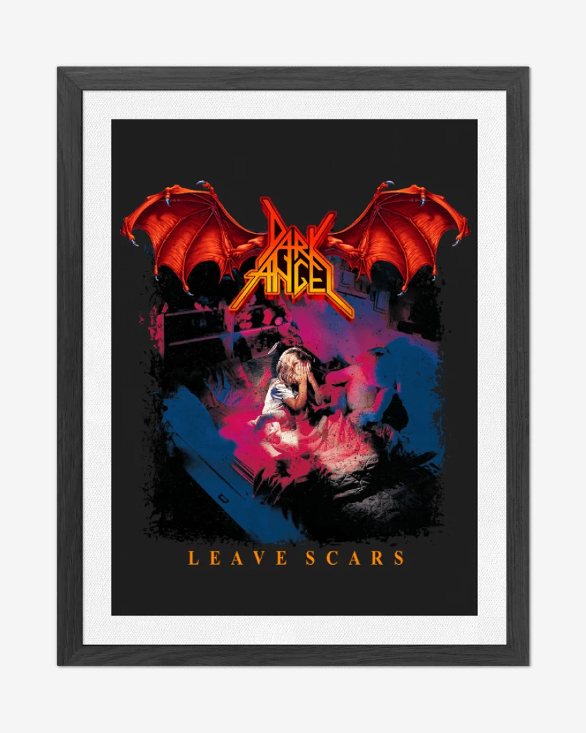 Cuadro decorativo Negro de Dark Angel Leave Scars