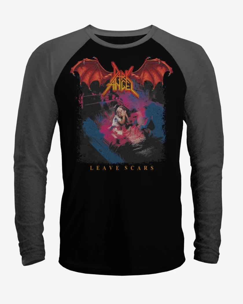 Polera Raglan Dark Angel Leave Scars
