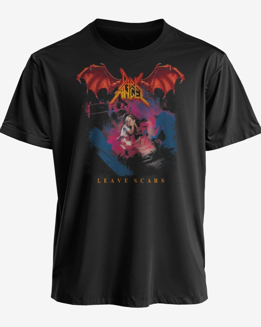 Polera premium Negro de Dark Angel Leave Scars