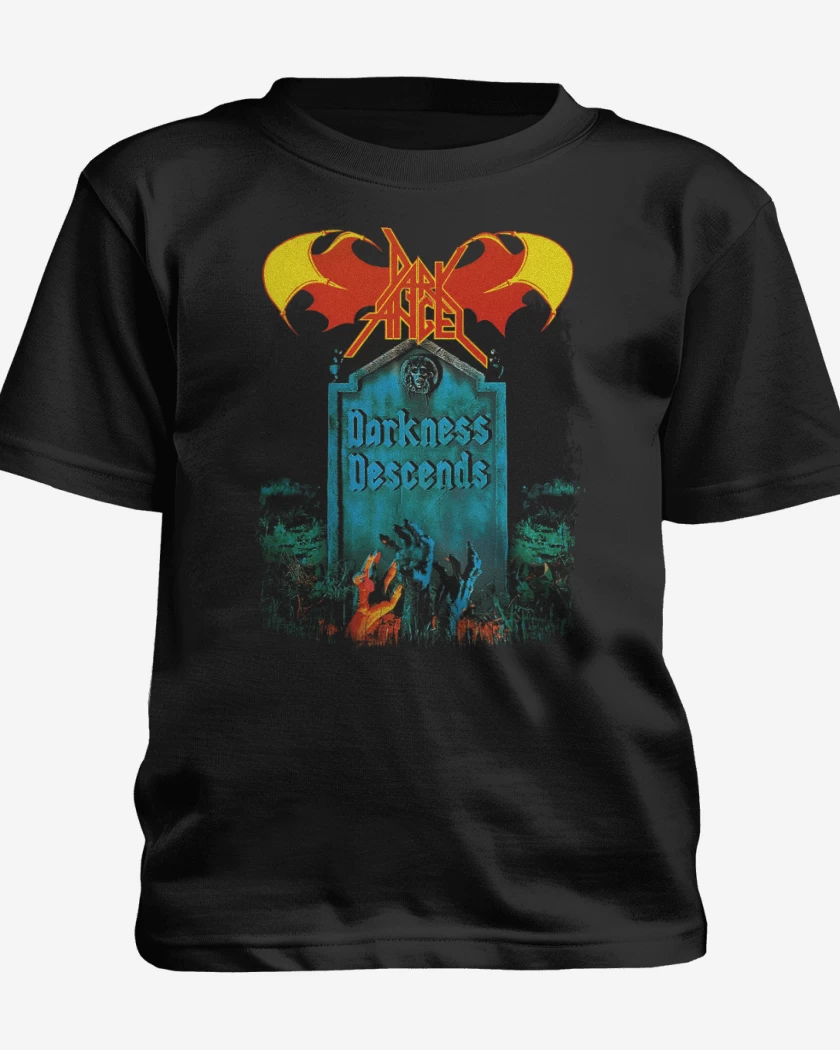 Polera de niño Negro de Dark Angel Darkness Descends