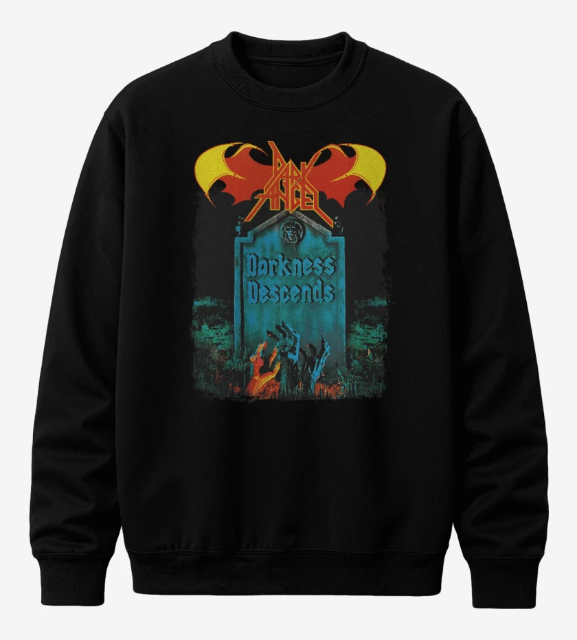 Poleron polo Negro de Dark Angel Darkness Descends