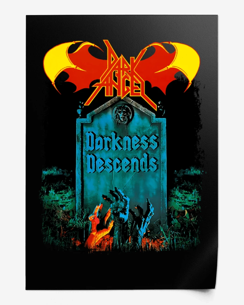 Print Dark Angel Darkness Descends