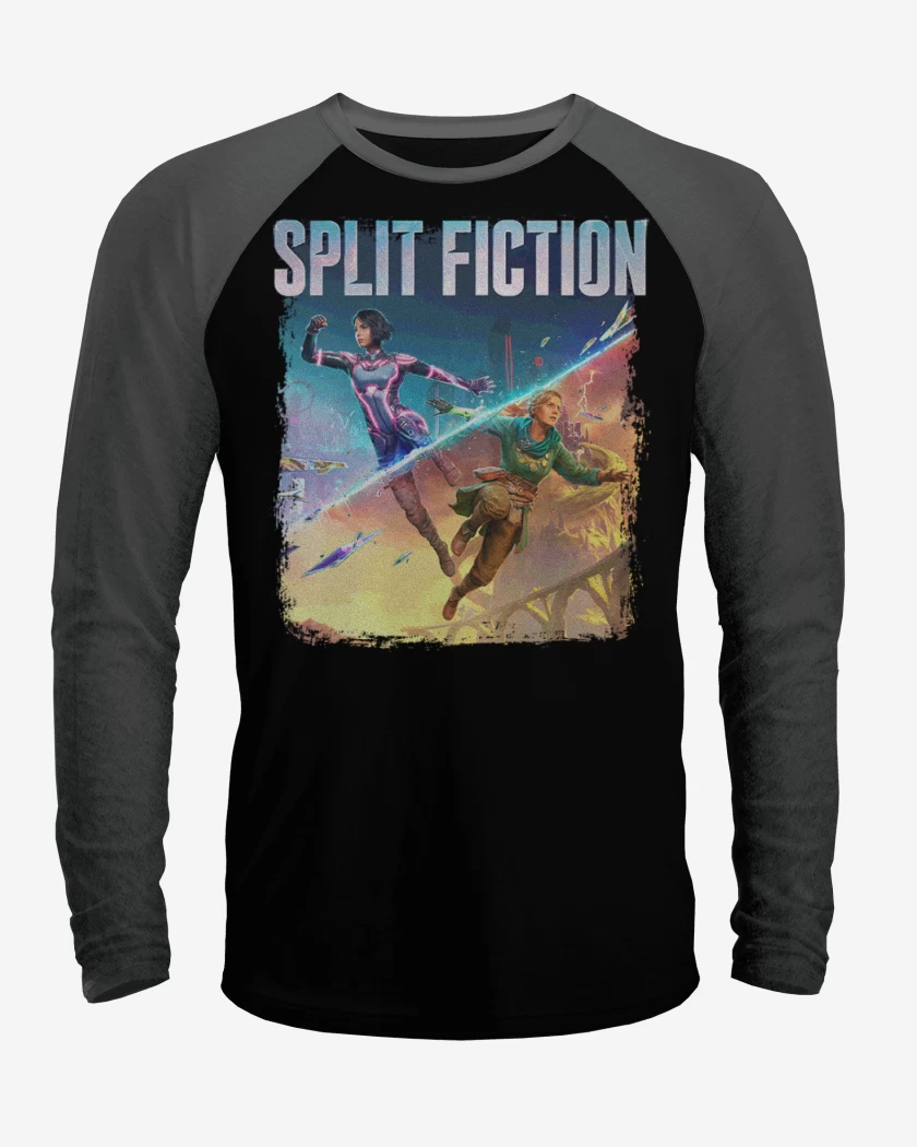 Polera Raglan Split Fiction