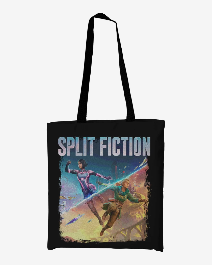 Totebag Negro de Split Fiction