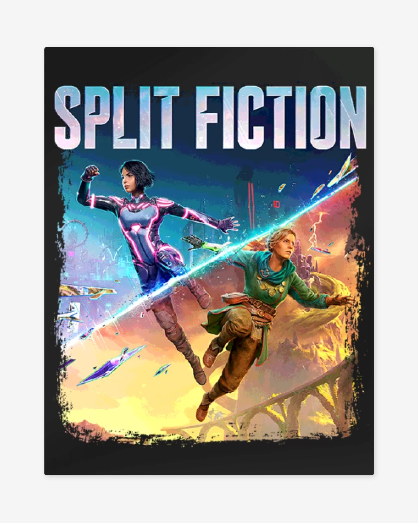 Print metalico Split Fiction
