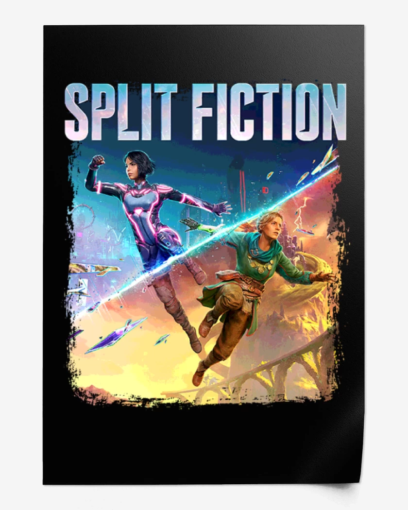 Print Negro de Split Fiction