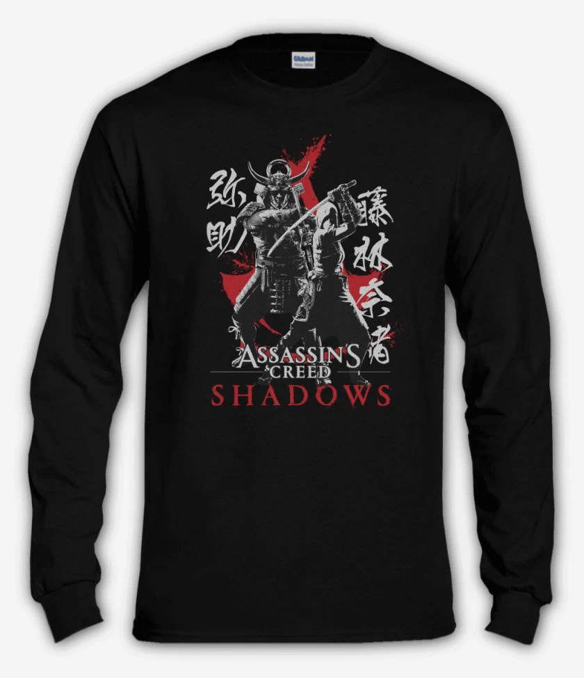 Polera manga larga Asassins Creed Shadows