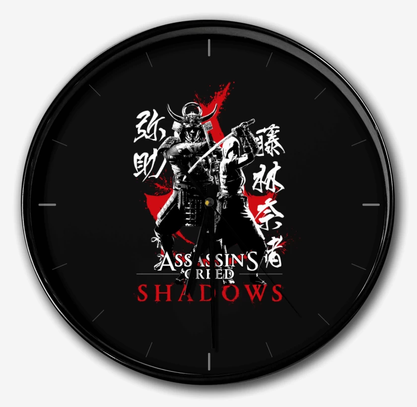 Reloj Negro de Asassins Creed Shadows